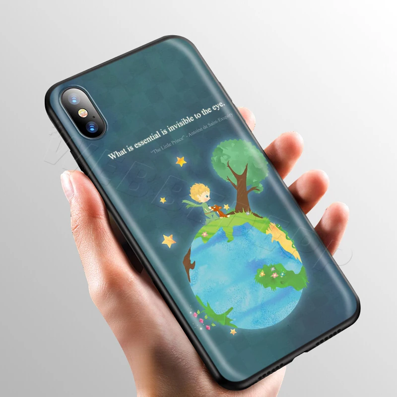 Чехол Webbedepp The Little Prince для Apple iPhone 11 Pro XS Max XR X 8 7 6 6S Plus 5 5S SE