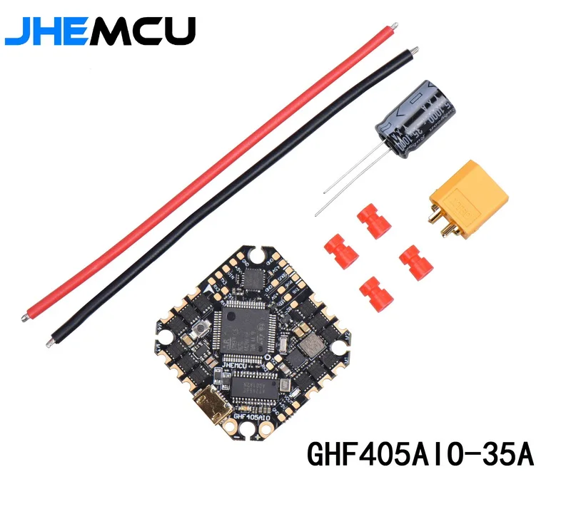 25 5x25 5 мм JHEMCU GHF405 blheli _ S 35A 3 6S AIO Контроллер полета для RC FPV Racing Freestyle зубочистка Cinewhoop