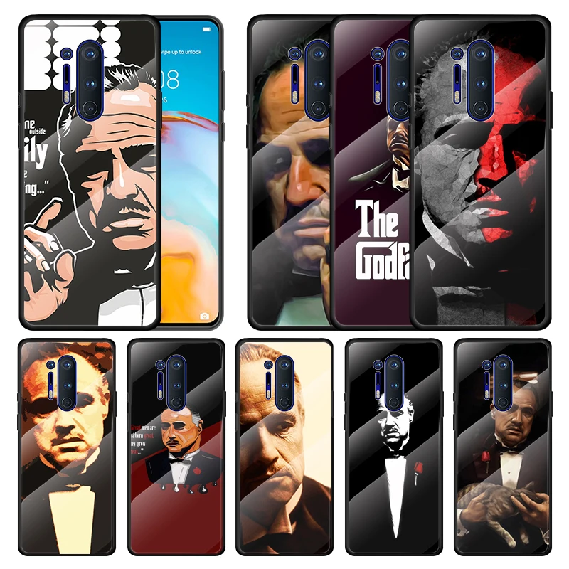 

Tempered Glass Cover Scarface Godfather For Oneplus 9R 9 8T 8 Nord Z 7T 7 Pro 5G Shockproof Shell Phone Case Capa