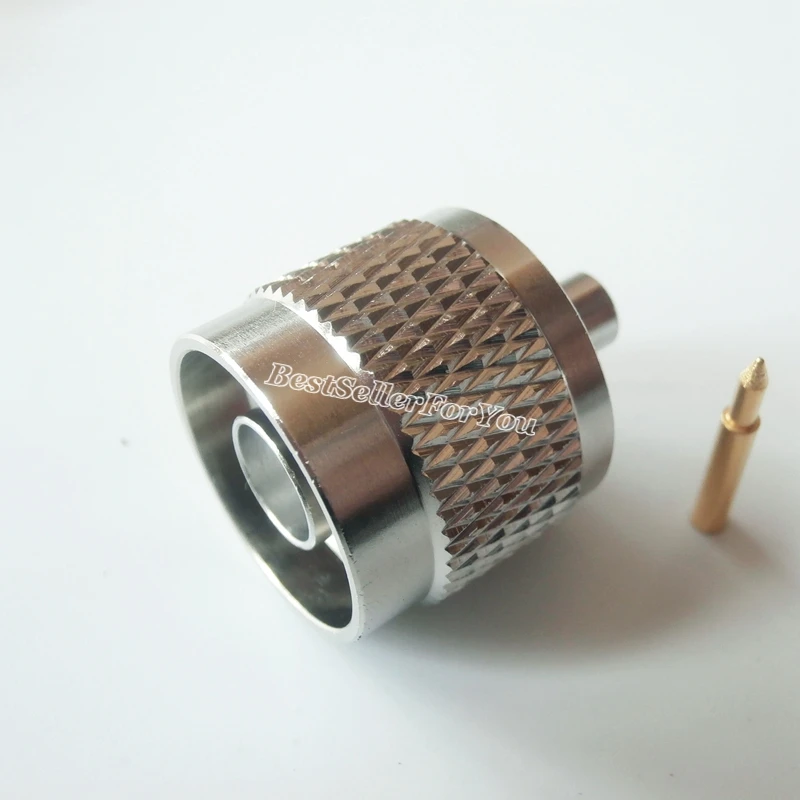 

1 шт., Полужесткий паяльный Разъем N, RG405, 0,086 дюйма, прямой M-разъем