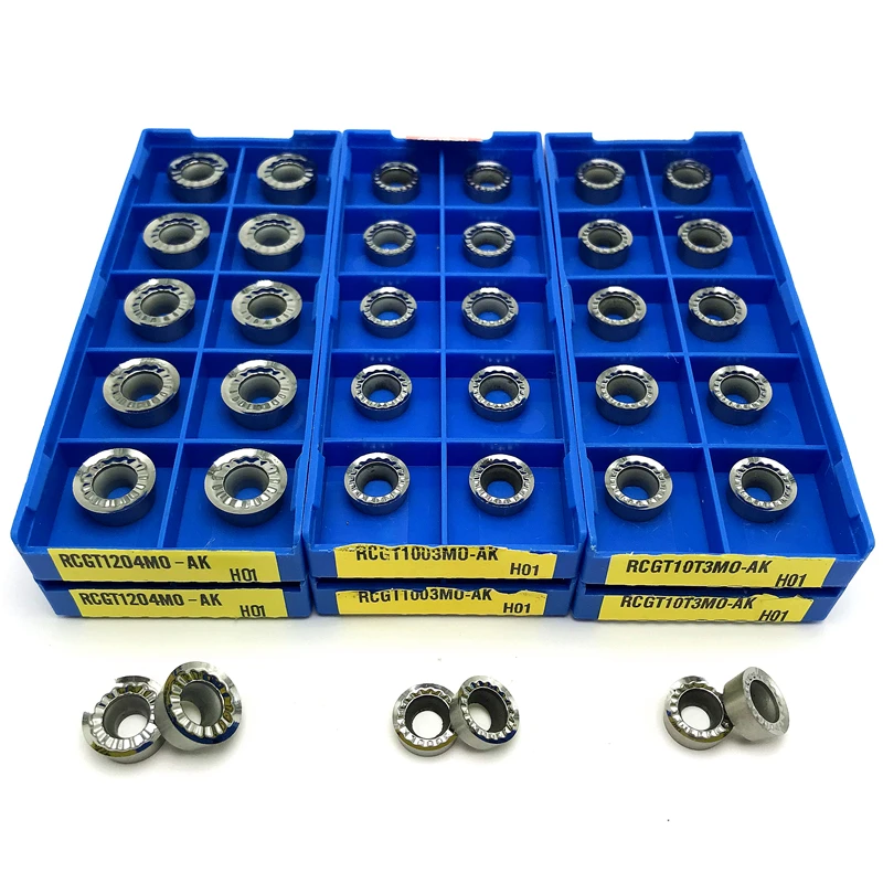 RPGT1003 RPGT10T3 RPGT1204 AK h01фрезерные пластины Алюминиевый Токарный инструмент режущий