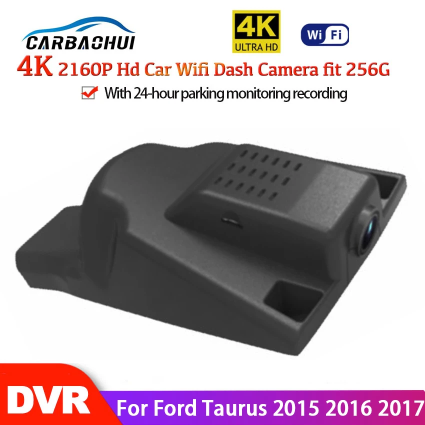 

Новинка! Видеорегистратор автомобильный 4K, Wi-Fi, Full HD 2160P, для Ford Taurus 2015 2016 2017