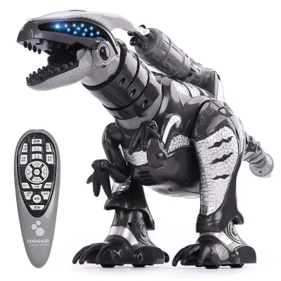 Динозавр RC тираннозавр рекс животное дистанционное управление звук Dinobot электрические ходячие Животные Игрушка музыкальный светильник-спрей детская игрушка