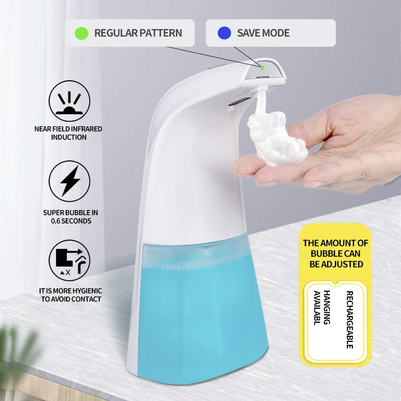 

Automatic Induction Foaming Hand Washer Sensor Foam Household Infrared Sensor For Homes Mall WC