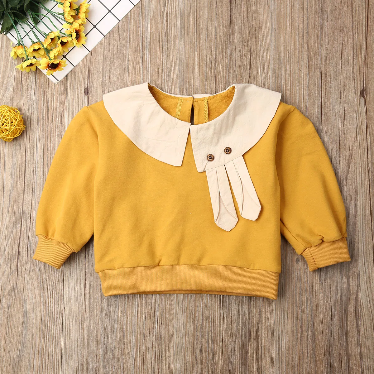 Emmababy, красивые топы и свитера для маленьких девочек, осенне-зимняя одежда, одежда из хлопка