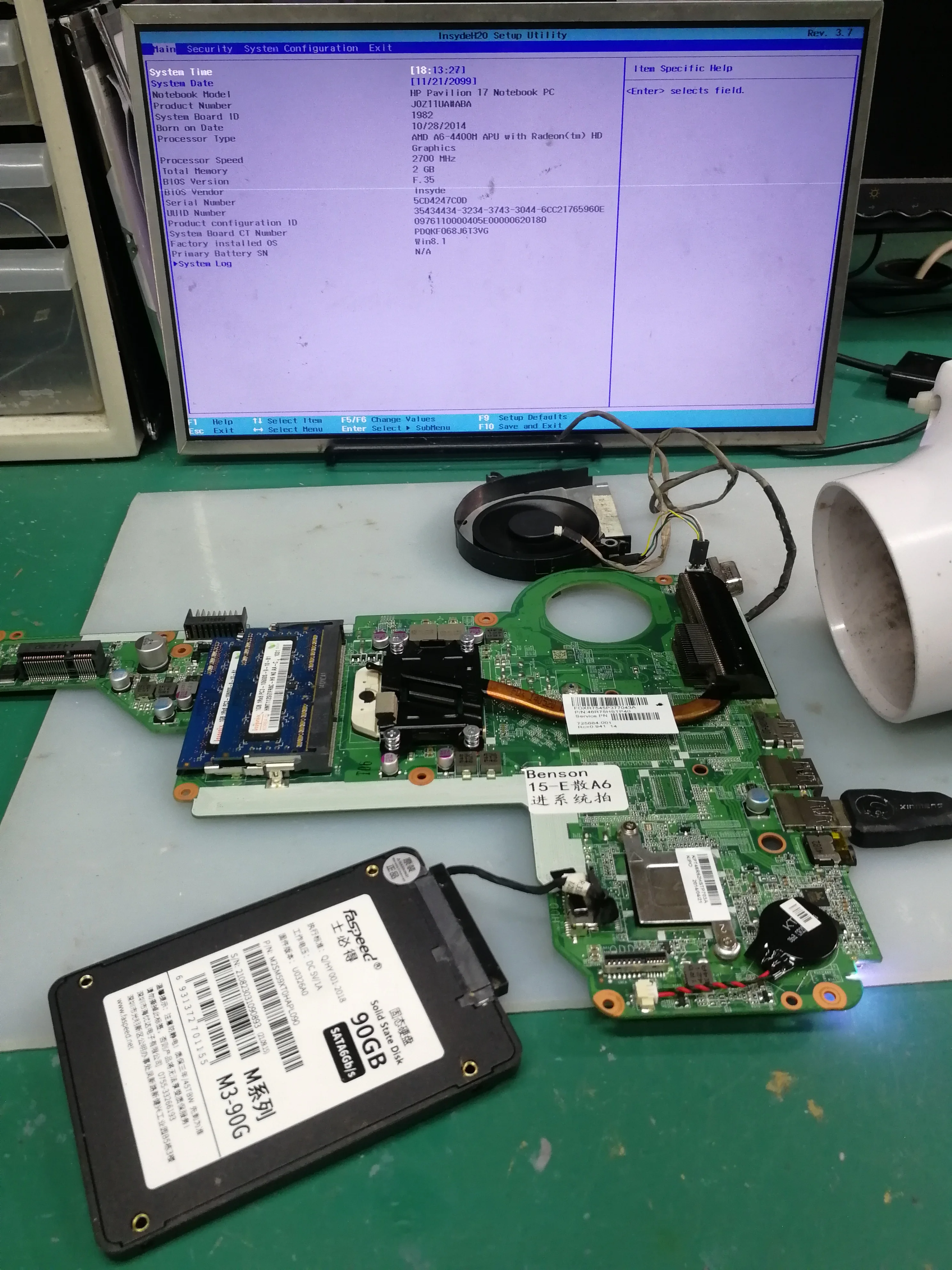 В наличии 720691-501 DA0R75MB6C1 /DA0R75MB6C0 для ноутбука HP PAVILION 15-E 17-E материнская плата вместо