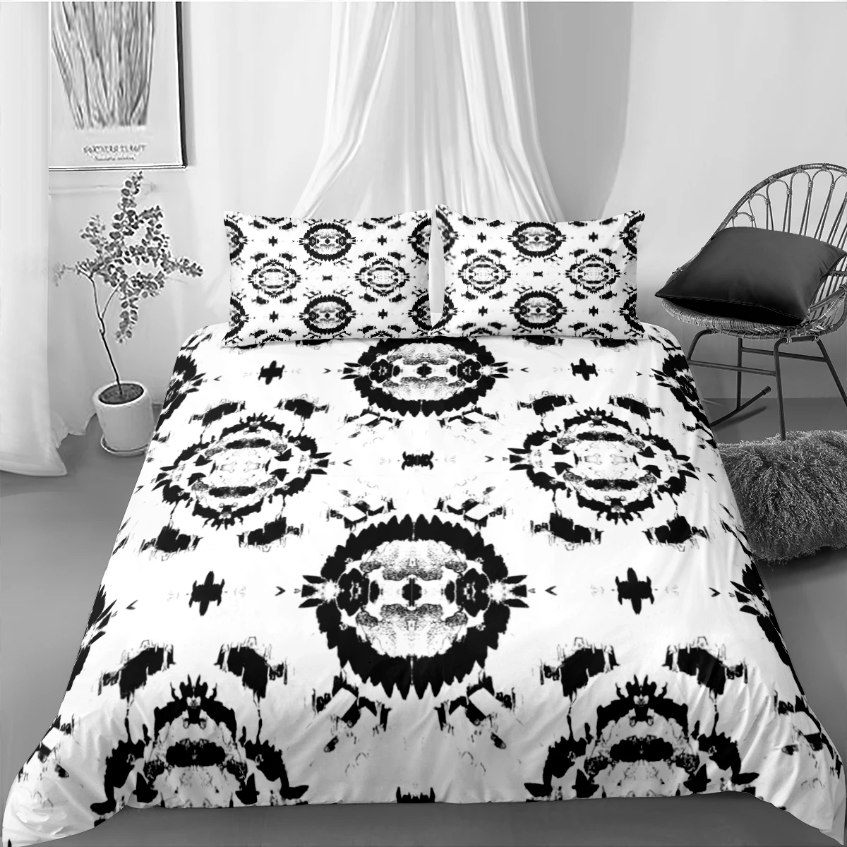 Богемное одеяло роскошные комплекты постельного белья пододеяльник с