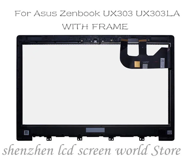Бесплатная доставка хороший рабочий экран 13 3 дюйма для Asus Zenbook UX303 UX303LN сенсорный