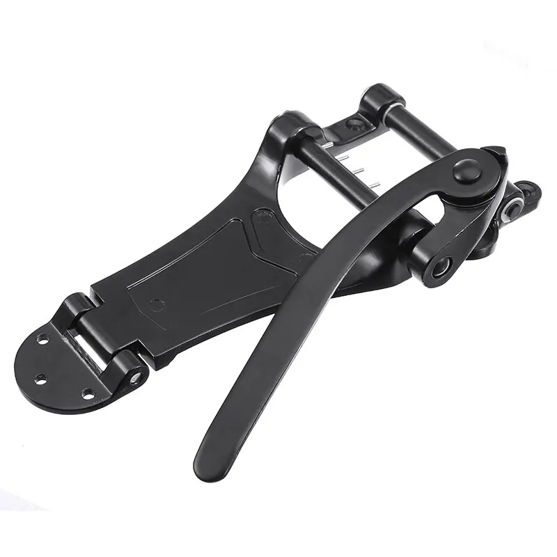 Новые детали для электрогитары Vibrato Tremolo Bridge Semi Hollow Tailpiece Black подходит Les Paul