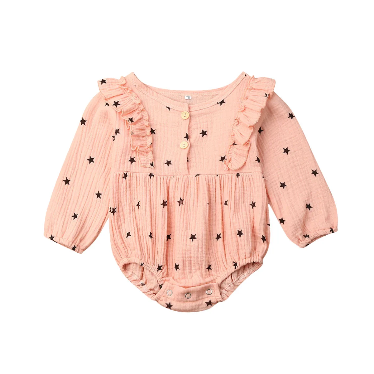 Детский комбинезон коллекция 2019 года Милый хлопковый с длинными рукавами и