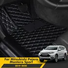 Автомобильные коврики для Mitsubishi Pajero Montero Sport 2019 2020, водонепроницаемые аксессуары, водонепроницаемые пользовательские чехлы, автозапчасти, интерьер