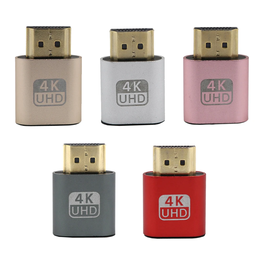 5/3 шт. HDMI совместимых с виртуальной Дисплей 4K DDC EDID заглушка эмулятор отображения