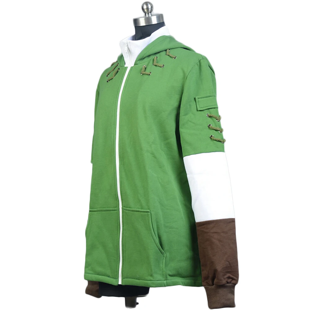 LIVA GIRL &quotСказка о джелда&quot Толстовка легенда Зельде унисекс зеленое пальто