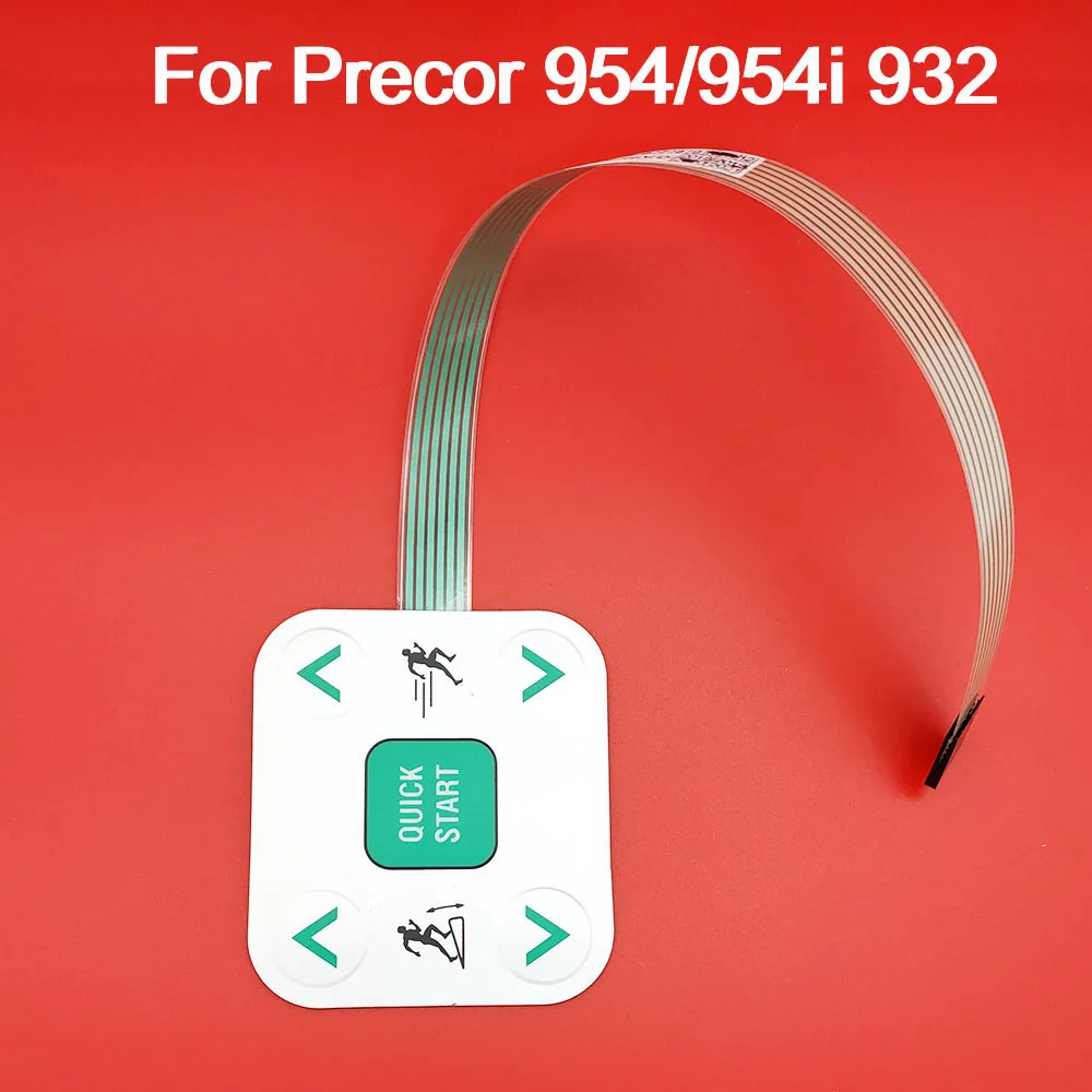

free shipping Quick start stop button keyboard for precor 954 954i 932 c932i treadmill parts for precor repair