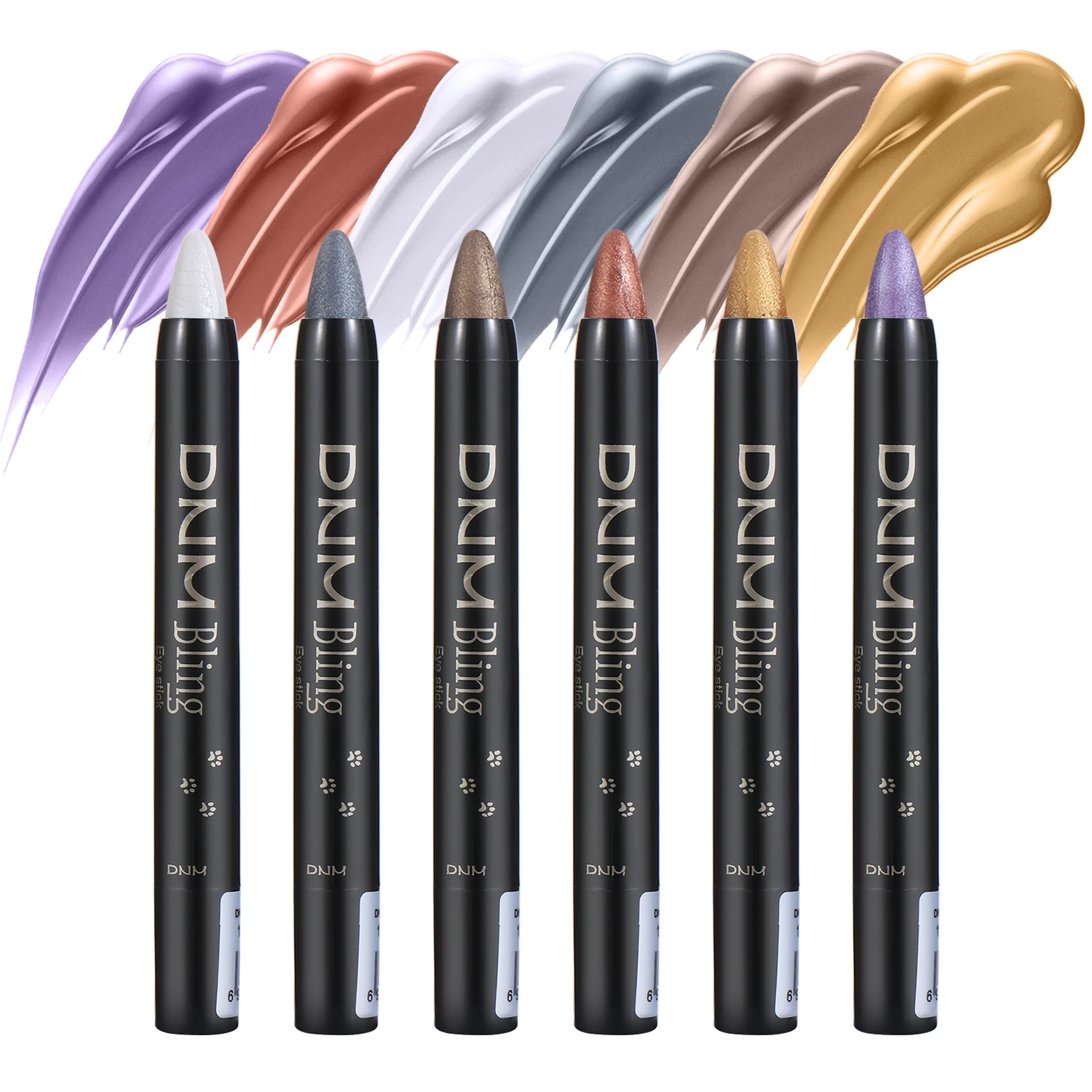 

Multifunction Shimmer Highlighter Effect Makeup Pen Longlasting Sweatproof Waterproof 16Colors Pearl Eyeshadow Stick