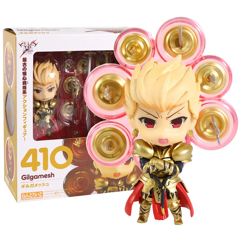 Фигурки героев фильма Fate/Stay Night Saber 77 50 387 Gilgamesh 410 Mash 664 Tohsaka Rin 409 Archer 486 милые игрушки