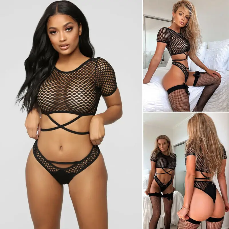 Комплект из 2 предметов для женщин пикантные с коротким рукавом и юбкой фатина