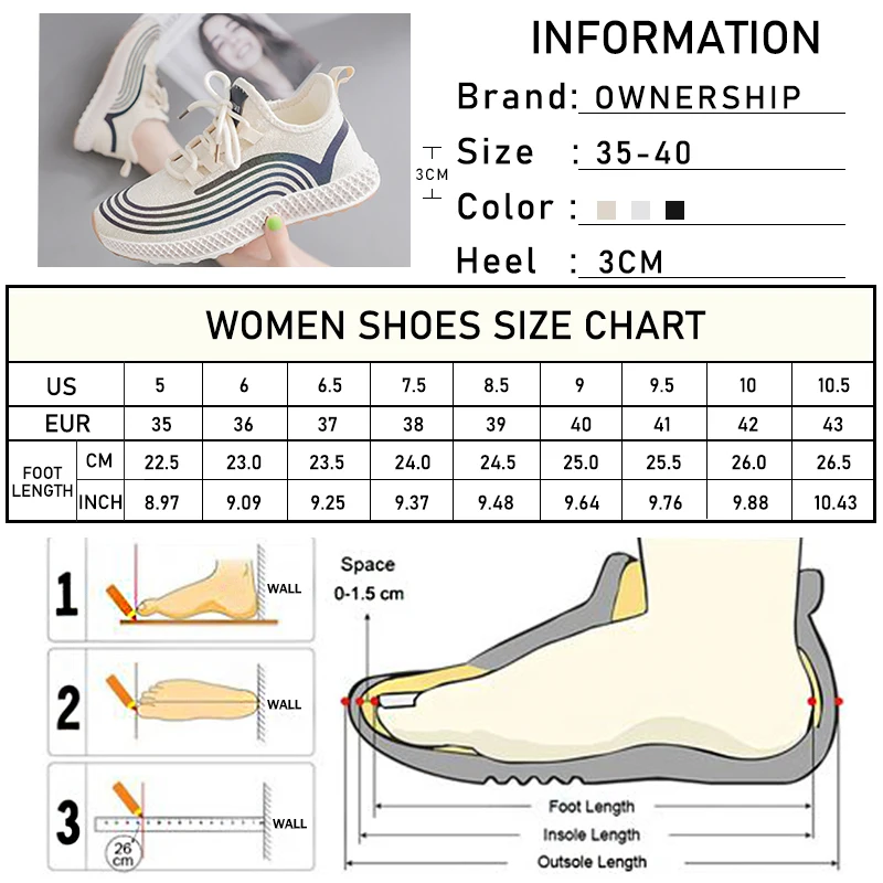 

2021 Women Vulcanized Female Sneakers Ladies Flats Canvas Shoes Stretch Fabric Footwear Woman Platform Lace Up Comfortbale