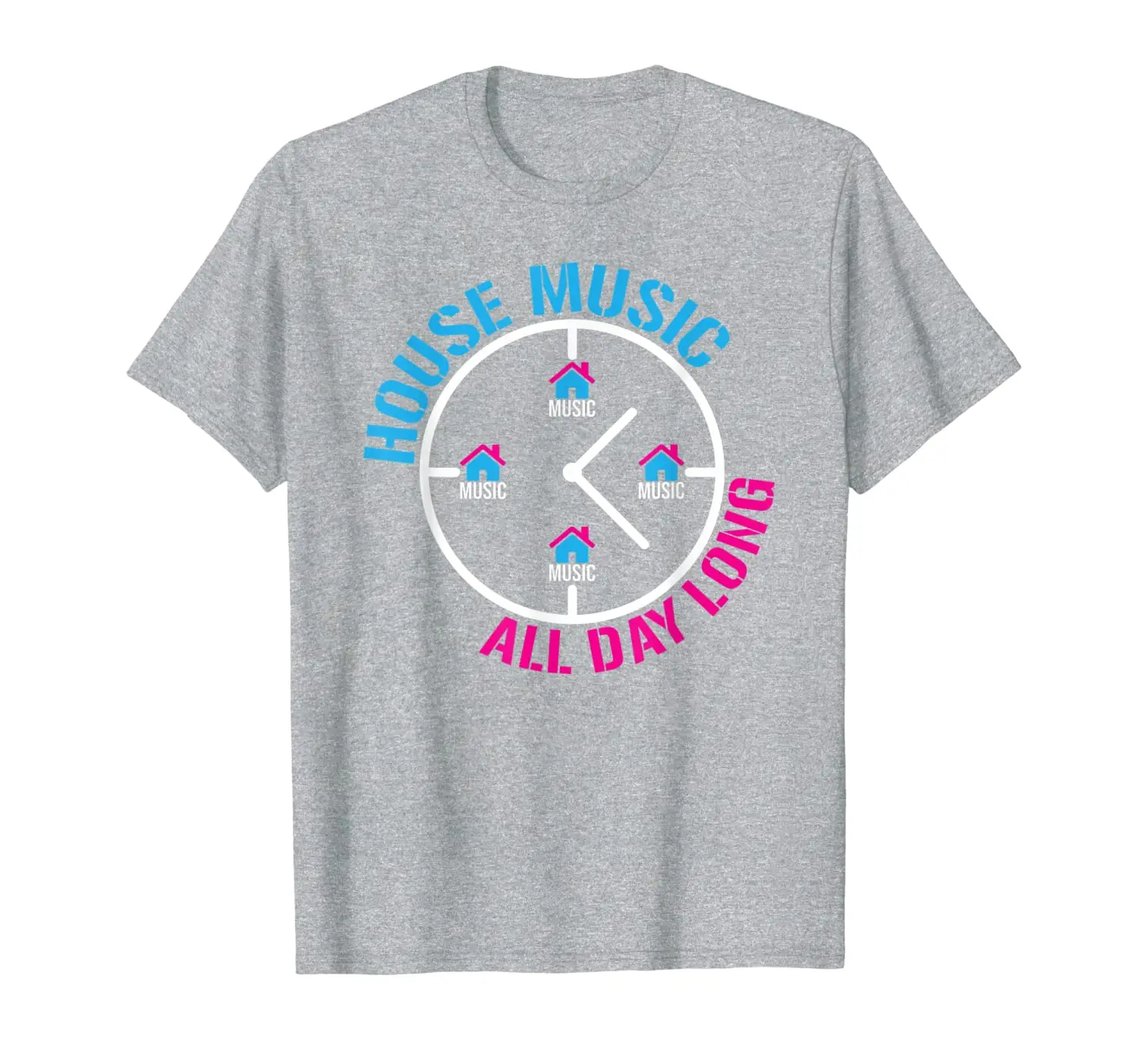 

House Music All Day Long EDM Rave T-Shirt