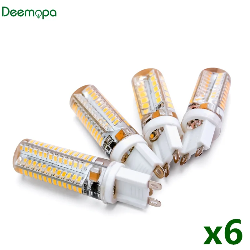 

6pcs/lot LED G9 Lamp AC220V 6W 7W 9W 10W 11W Led bulb SMD 2835 3014 2508 LED G9 light Replace 20W/30W/40W/50W halogen lamp light