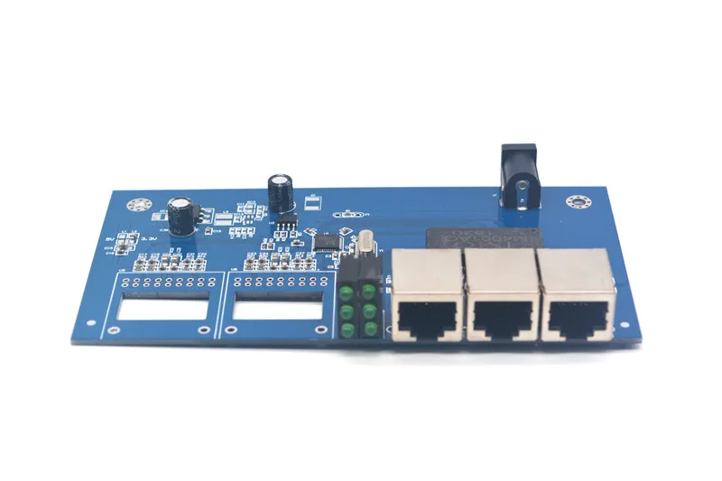100 Мбит/с Ethernet конвертер 10/100Base Tx к 100Base Fx 2 * SC 3 RJ45 одиночный режим 20
