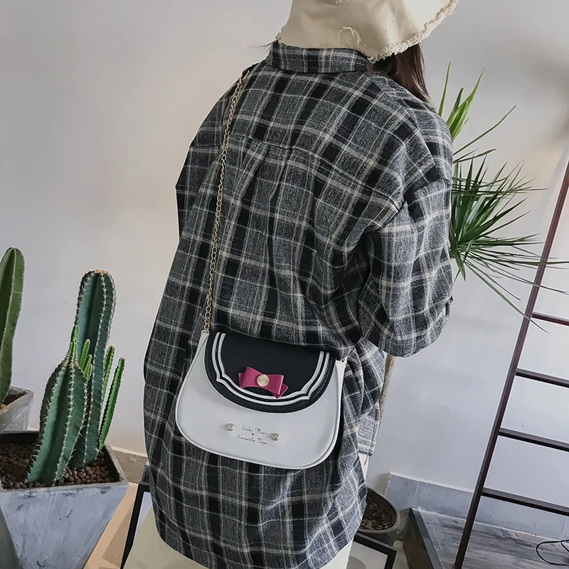 Японская аниме Муна ранец мультфильм Милая JK сумка на плечо для девушек Униформа