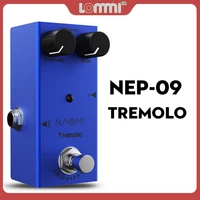 lommi mini electric guitar effects pedal tremolo dc 9v adapter powered true bypass adjust the mixing ratio of delaying signal