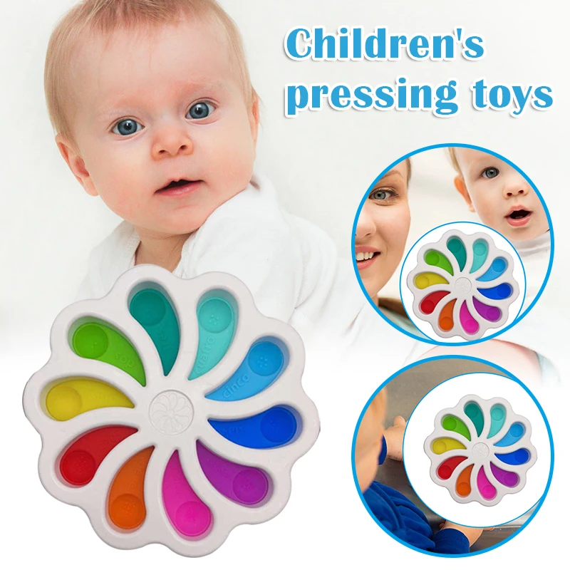 

Игрушки для снятия стресса, Пузырьковые пузырьки, сенсорная игрушка, детские игрушки и подарки для возраста от 2 до 3, TRYC889