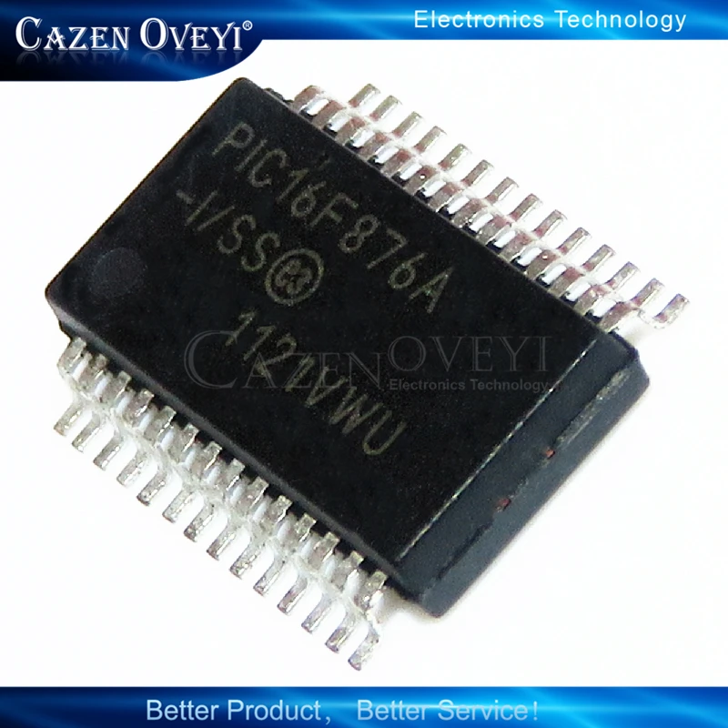 

10 шт. PIC16F876A-I/SS PIC16F876A-E-SS 16F876A-I/SS PIC16F876 SSOP-28 в наличии