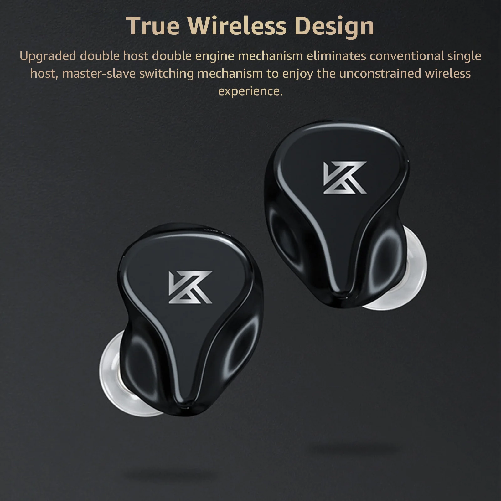 TWS-наушники KZ Z1 PRO с поддержкой Bluetooth 5 2 и сенсорным управлением | Электроника