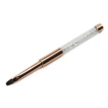 Nail Art Acrylic Liquid Powder UV Gel Extension Builder Kolinsky Drawing Brush Flower Petal DIY Design Painting Pen