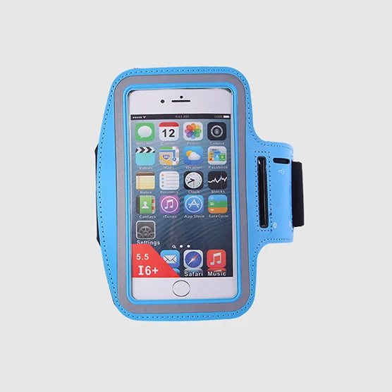 4.7 inch blue Открытый водонепроницаемый тренажерный зал упражнения сумки для бега спортивный нарукавник сумка держатель Чехол сумка для сотового телефона чехол Сумки - Цвет: 4.7 inch blue