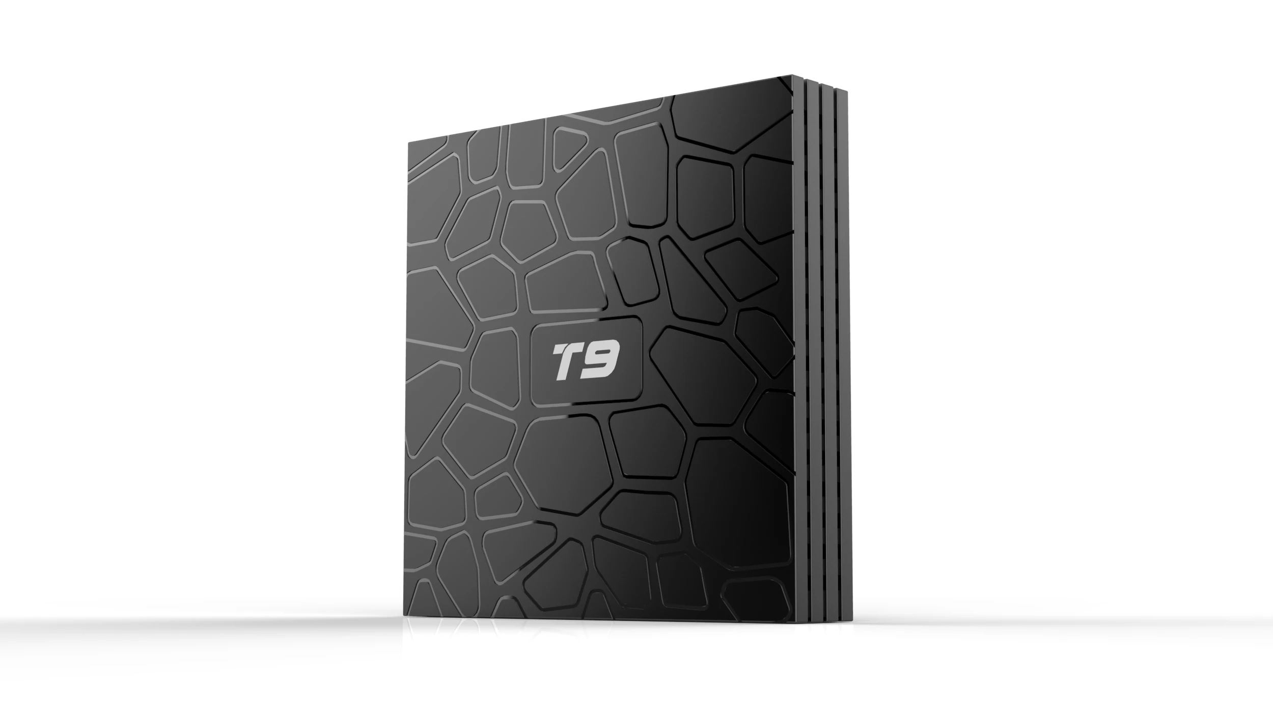 T9 Android 9,0 Smart tv BOX RK3318 Четырехъядерный 4 ГБ ОЗУ 64 Гб ПЗУ 2,4 ГБ/5 Гб двойной wifi Bluetooth цифровой дисплей 3D HDR 4K телеприставка