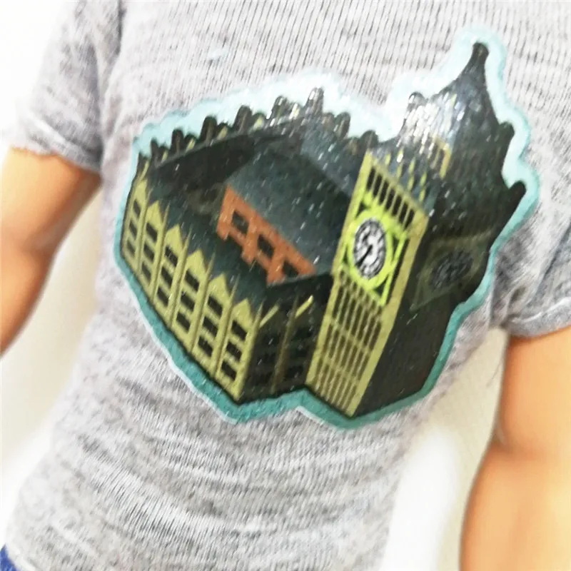 

Ken The Boyfriend Shirt Jeans Outfits Set for Barbie BJD Doll Clothes Accessories Play House Dressing Up Girls Toys Gift