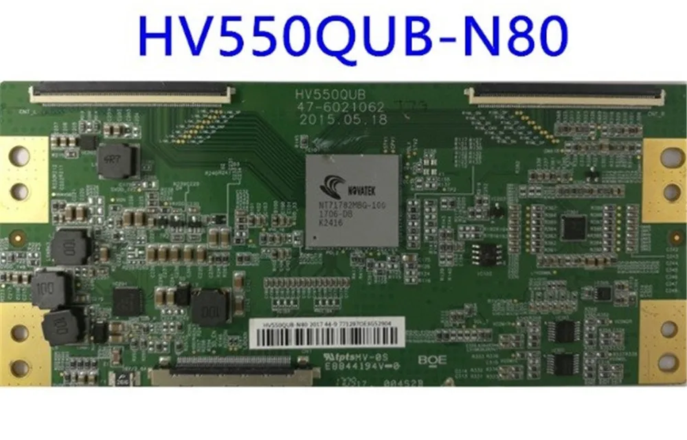 

100% Original New T-Con Board HV550QUB 47-60210620 HV550QUB-N80 4K LCD Controller TCON logic Board Free shipping