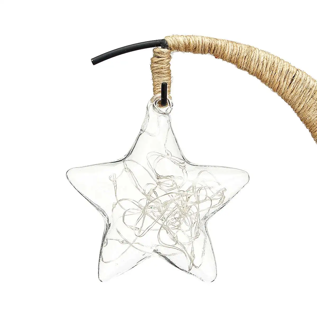 

3D Moon Pendant LED Night Light Handmade Crafts glass Star Table Lamp Christmas Party Baby Bedroom Home Decor Kids Birthday Gift