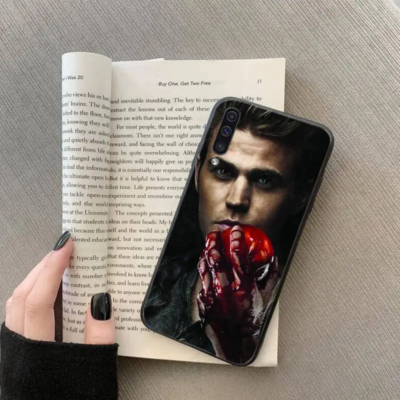 

The Vampire Diaries Paul Wesley Phone Case For Samsung galaxy S 7 8 9 10 20 edge A 6 10 20 30 50 51 70 note 10 plus