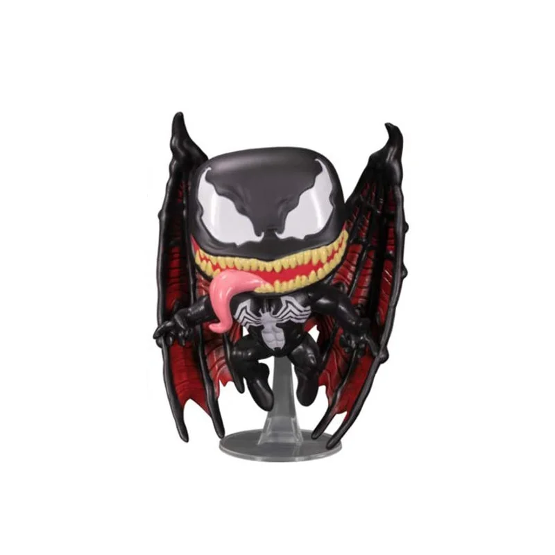 Figura de vinilo luminoso de juego con alas, juguete de colecci&oacute;n de 10cm, color negro claro, #749, 678-1
