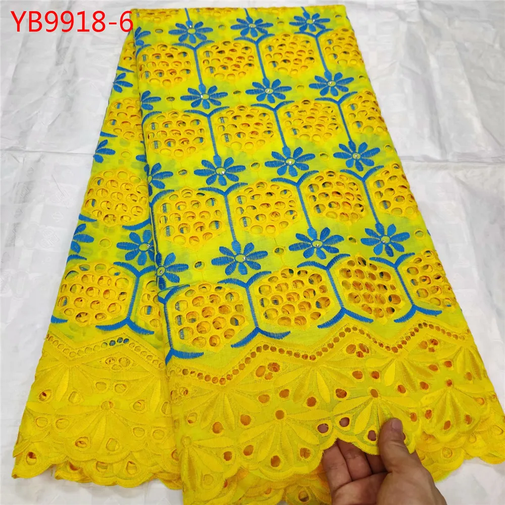 Очень хорошая цена последняя оптовая продажа Нигерия Африканский хлопок вышивка