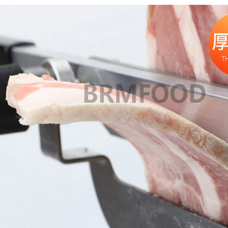 Meat Slicing Machine Alloy Stainless Steel Household Manual Thickness Adjustable and Vegetables Slicer Gadget |