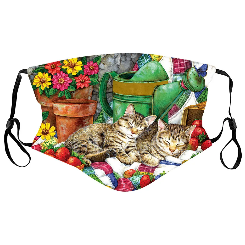 

Cat Mask Filter cat Thicken Face Mask Halloween Cosplay Fast Delievry