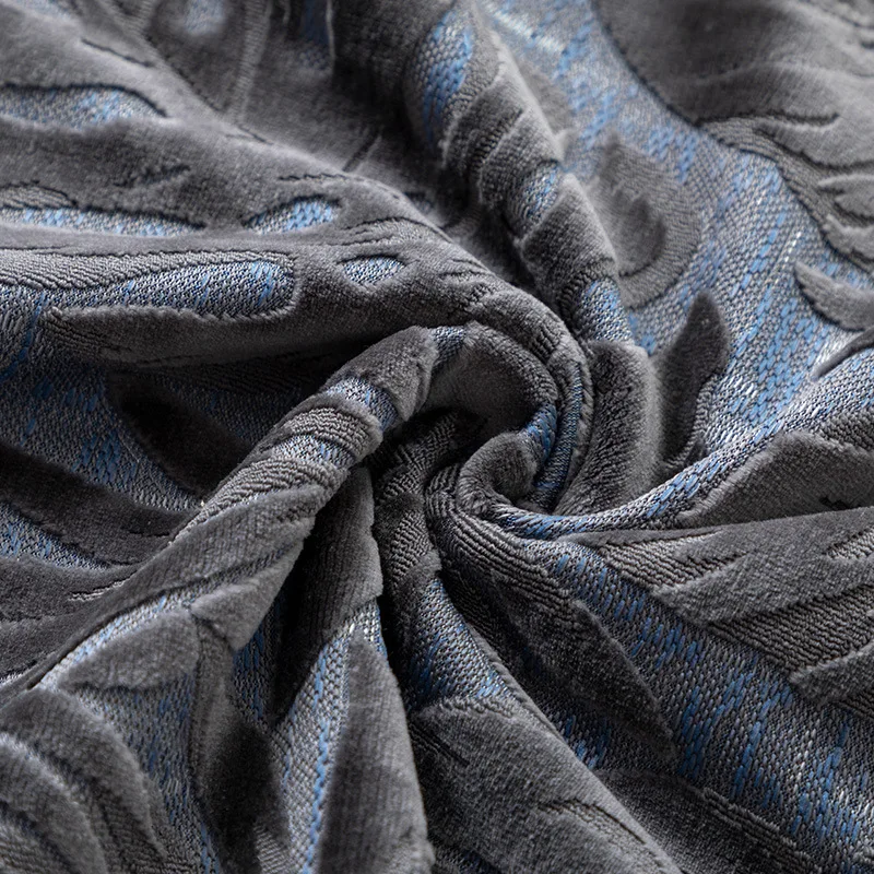 

40x40cm/45x45cm Geometric Jacquard Cushion Cover Plant Leaves Pattern Pillowcases for Living room Sofa Bed Throw Pillow Covers