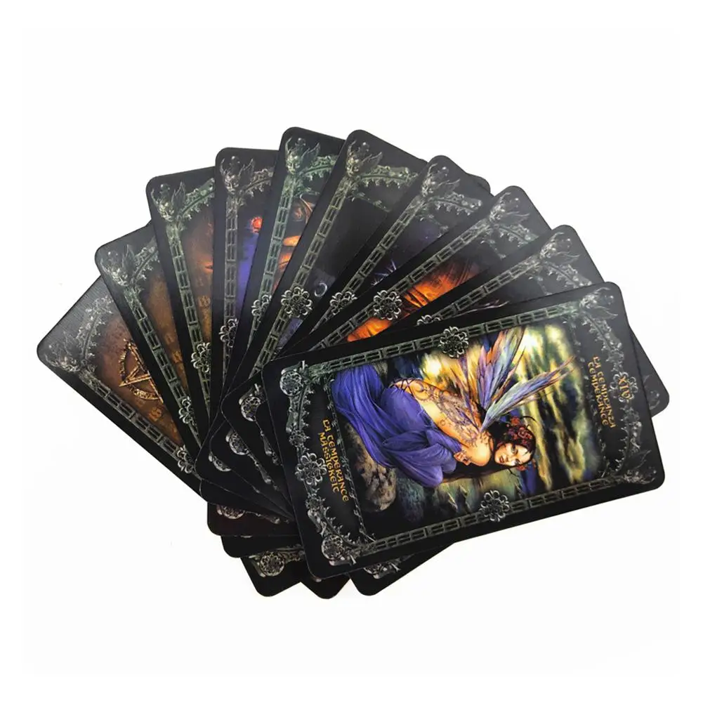 78 шт Алхимия 1977 английские карты Таро вечерние и хо использование удерживайте