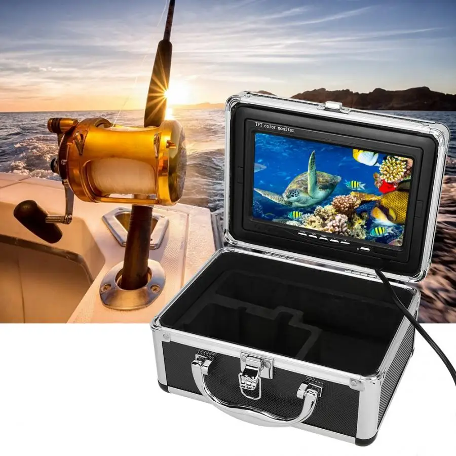 110-240V 1000TVL Waterproof 6 LEDs Fishing Video Camera Fish Finder Under Water with 65.6ft Cable | Безопасность и защита