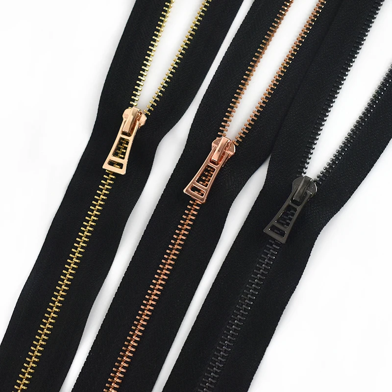 5 #4/8 метры металла молния без слайдера двойной вытяжной багаж для одежды сделай