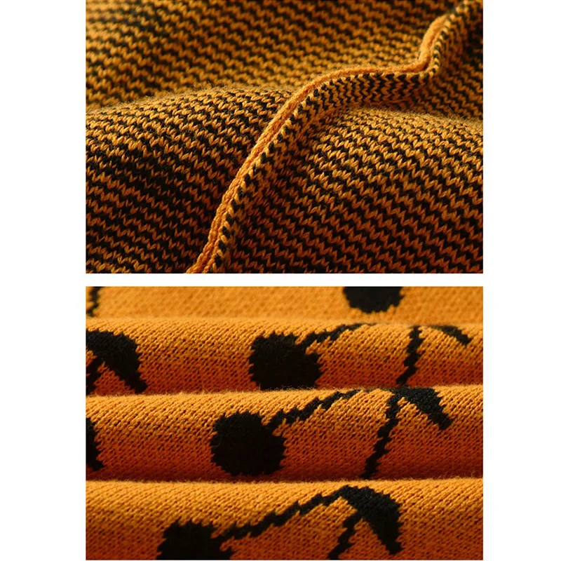 Осень 2019 Свитера для девочек детский хлопковый пуловер с длинным рукавом одежда