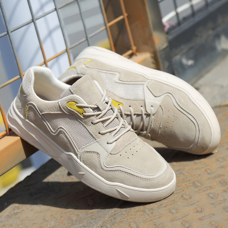 

Туфли мужские дышащие кожаные, Спортивная Брендовая обувь для бега, стиль кэжуал, летние