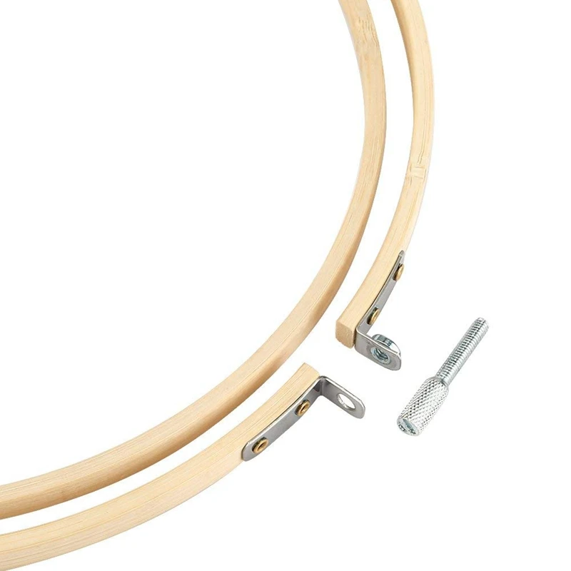 10 шт 3 дюйма и 4 Вышивка Обручи бамбуковый круг крестиком кольцо для