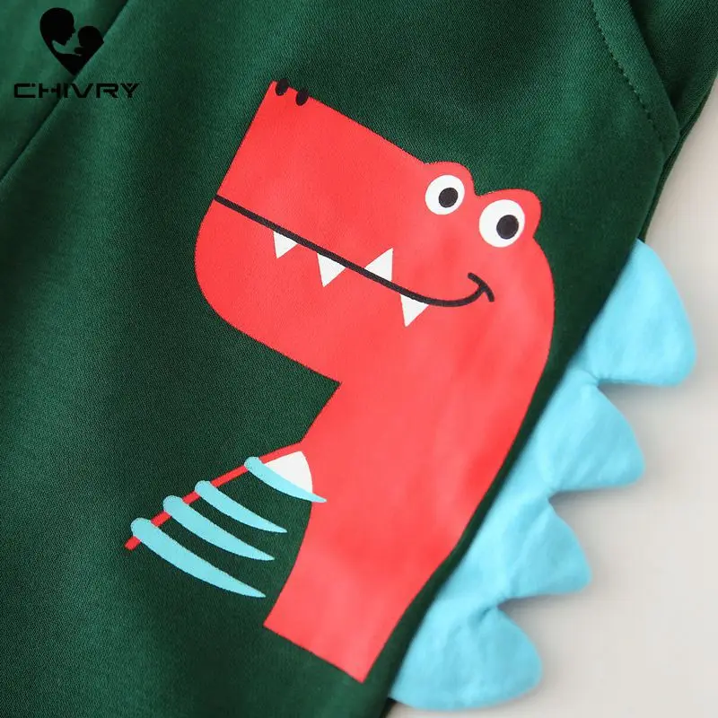 Новинка 2019 детские шаровары Chivry для мальчиков штаны с мультяшным принтом
