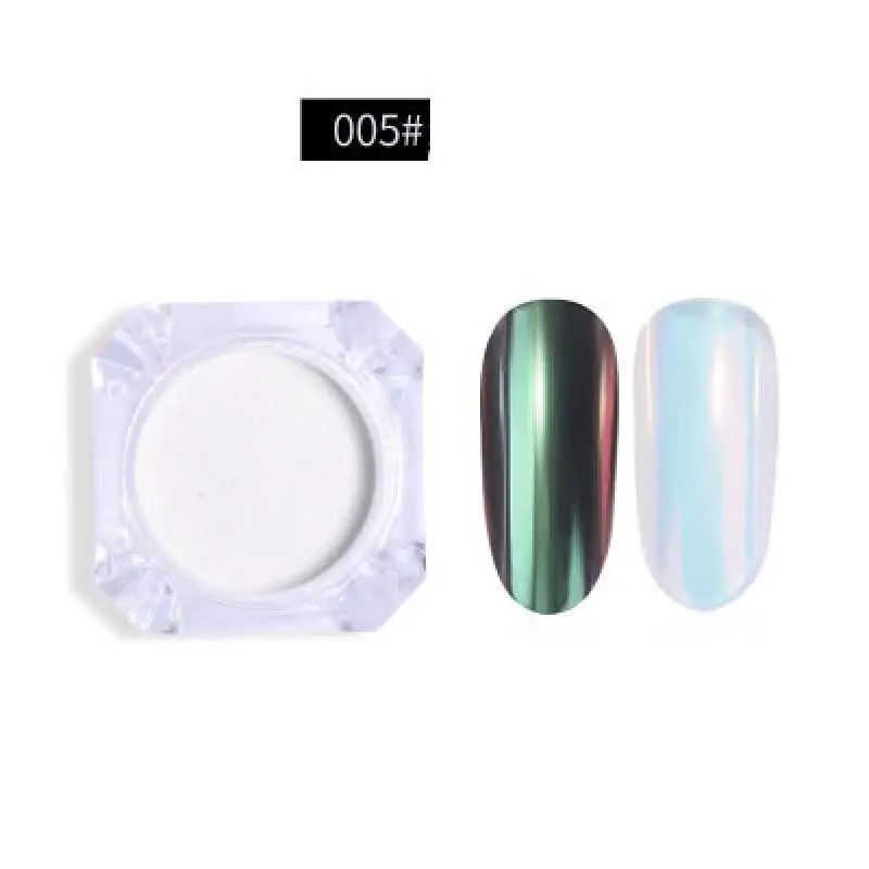 Симфония Русалка неоновый розовый жемчужный порошок для дизайна ногтей Краска